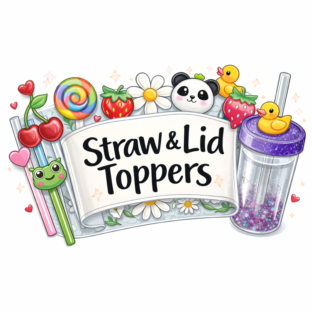 Straw Toppers/Lid Toppers