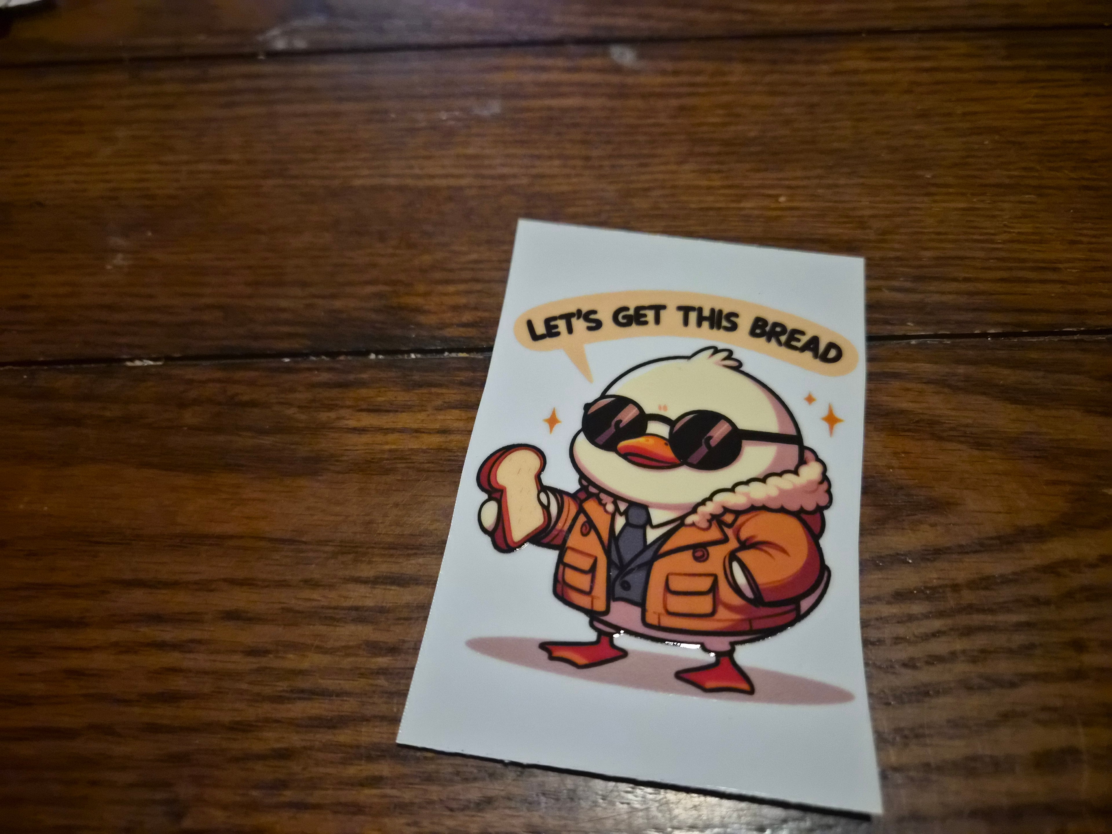 Let's Get This Bread- Duck Cup Wrap