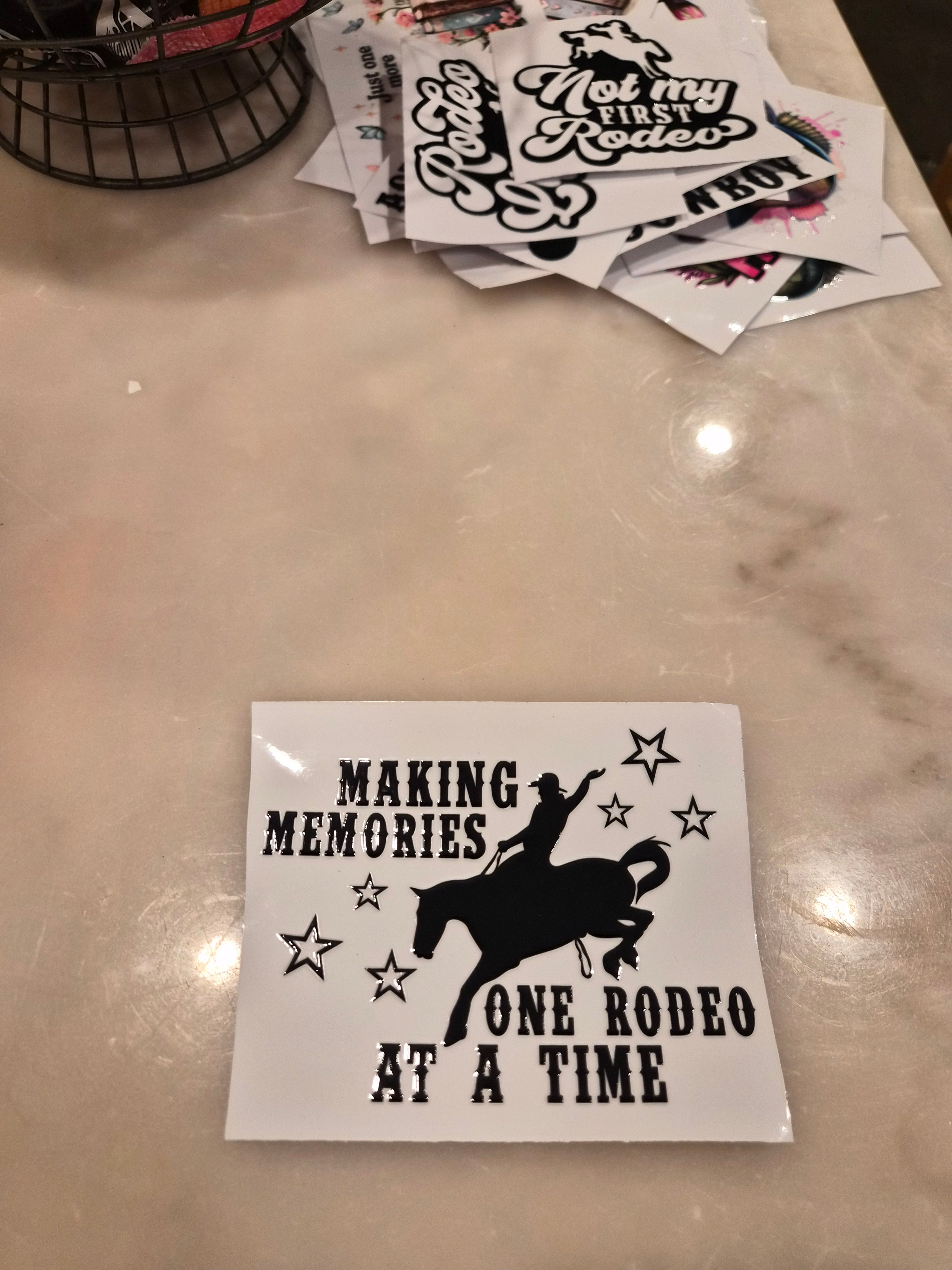 Making Memories One Rodeo At A Time Cup Wrap