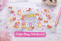 #14491 “Just a Girl Who Loves Dogs” Cup Wrap