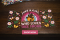 Just a Girl Who Loves Tree Frogs- Add on Wrap for cups