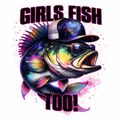 Girls Fish Too! Cup Wrap