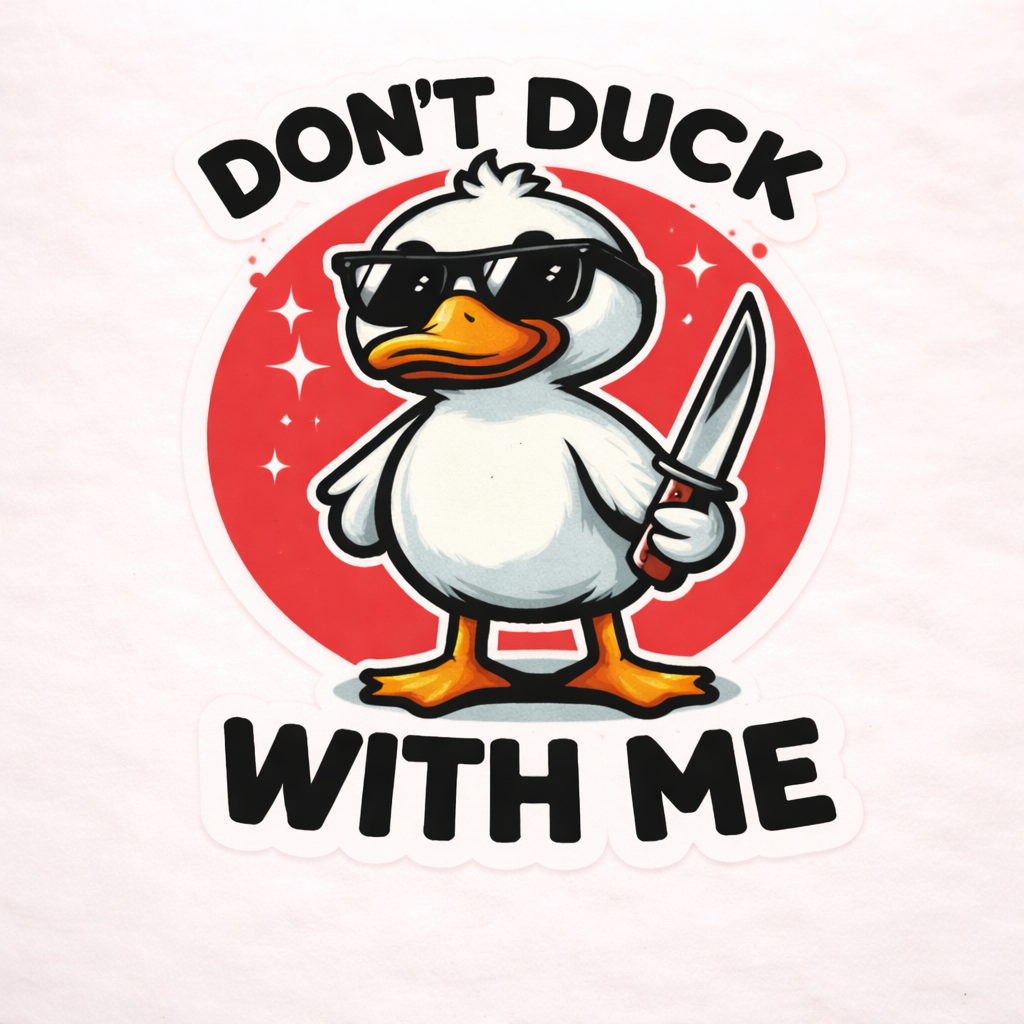 Don't Duck With Me Cup Wrap