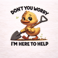 Don't You Worry I'm Here To Help Cup Wrap - Duck