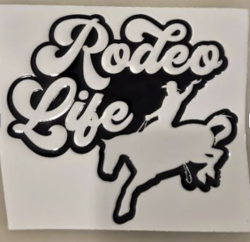 Rodeo Life Cup Decal